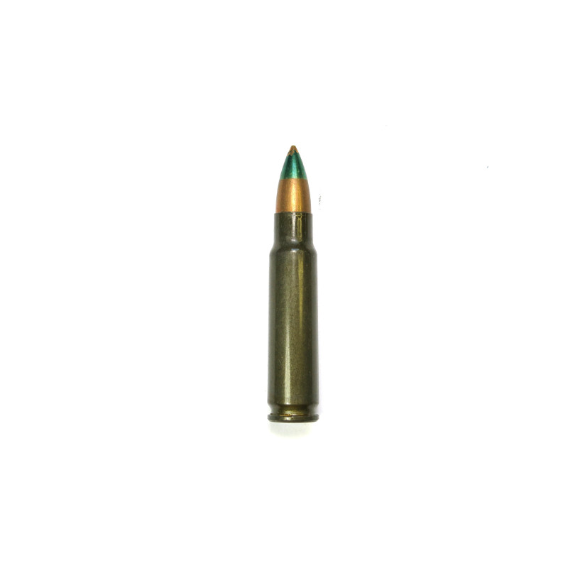 7.62 x 45  AK 47 Tcheque bnx 55 pointe verte inerte