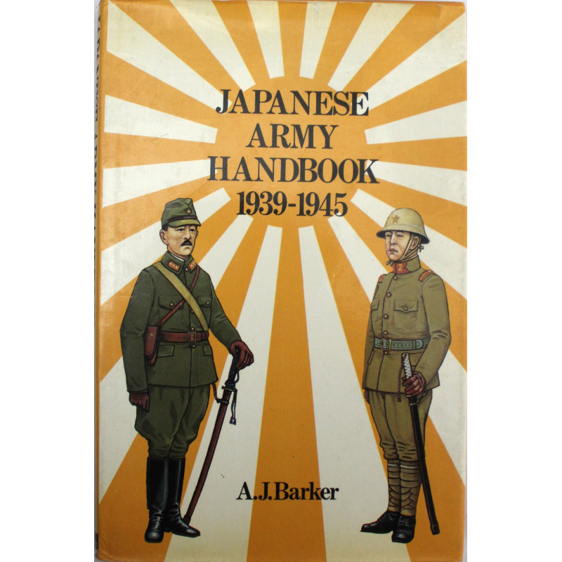 Livre Japanese Army Handbook, 1939 - 1945