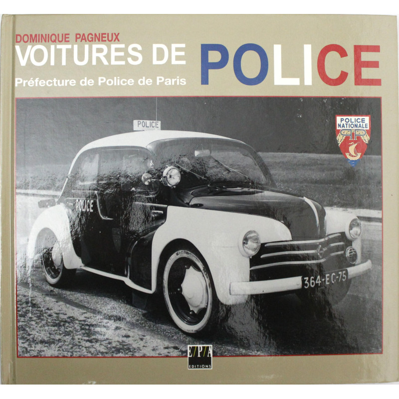 Livre Voitures de police: Préfecture de police de Paris