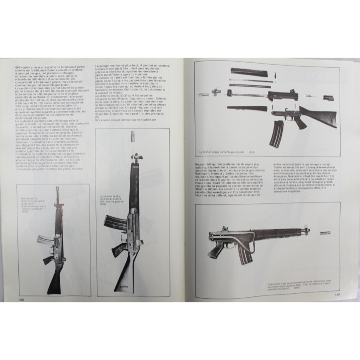 Livre Profils d'armes Légères No 10 : Les fusils de guerre SIG