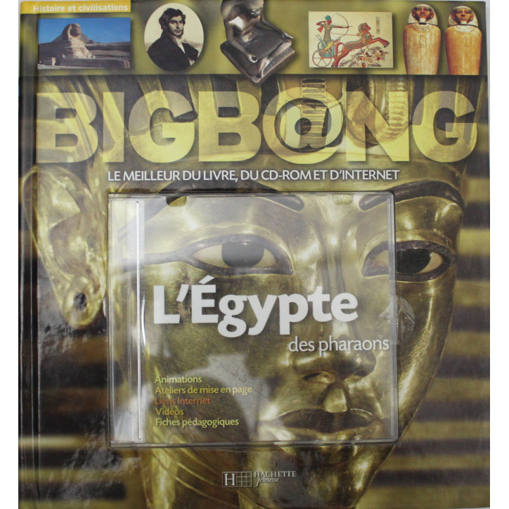 Livre avec CD Rom : L'Egypte des pharaons