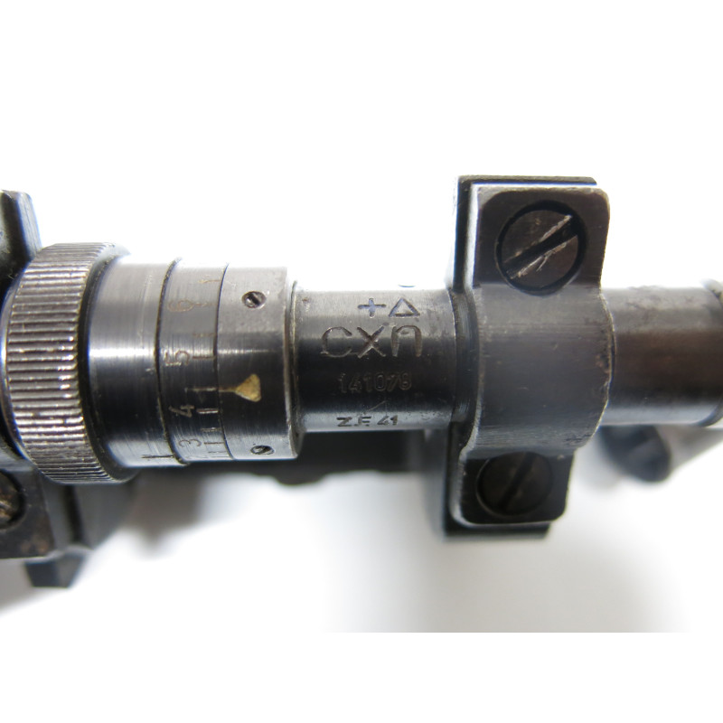 Box with scope ddv originale ww2 rifle Mauser 98 K ref zf 429