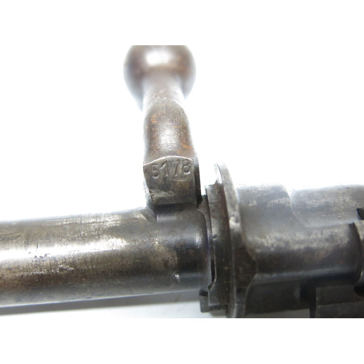 Culasse fusil Mauser 98 K monomatricule  catégorie C  ref 5178