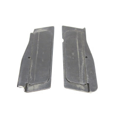 Paire de plaquettes en ABS noir  pour pistolet  GP35 ref 80