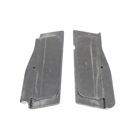 Paire de plaquettes en ABS noir  pour pistolet  GP35 ref 80