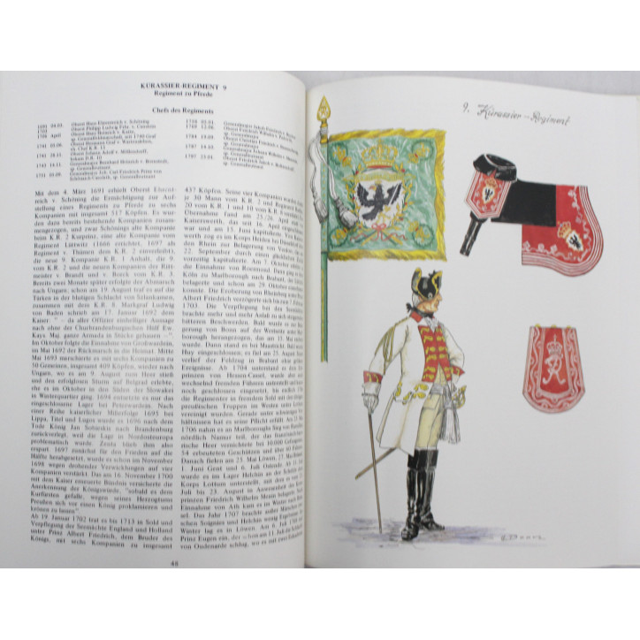 Livre Die Kavallerie-Regimenter Friedrichs des Grossen 1756-1763