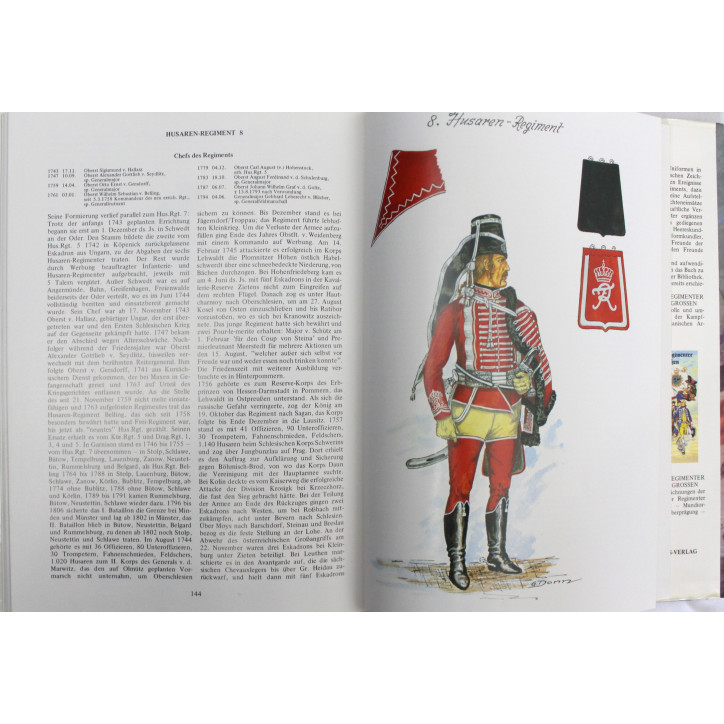 Livre Die Kavallerie-Regimenter Friedrichs des Grossen 1756-1763