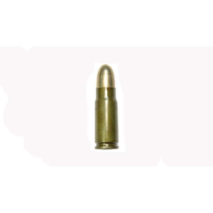 7.63 Mauser C96  DWM 403 BB étui acier laqué  inerte 