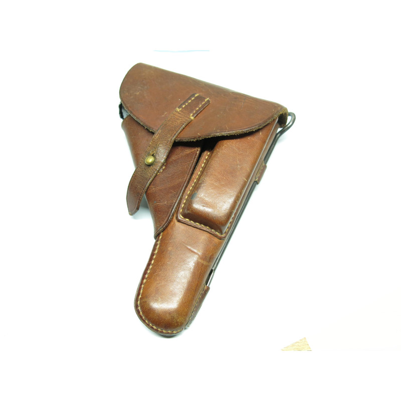 Etui cuir GP35 original 39/45  Norvegien avec baguette  Ref 668