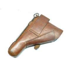 Etui cuir GP35 original 39/45 Norvegien avec baguette Ref 668