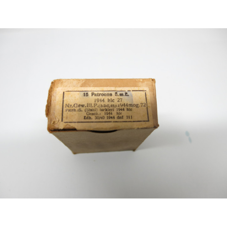 Boite vide Mauser 7.92 SME semi  perforante 1940 ref  100 