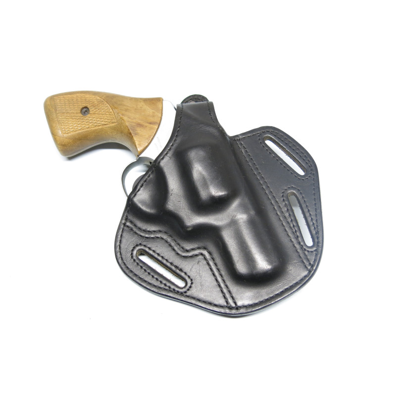 Etui cuir  revolver 2 pouces ref 900