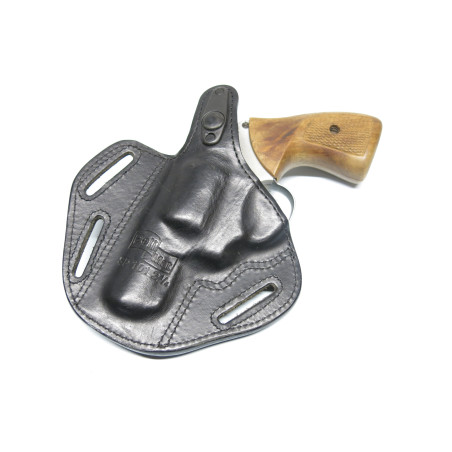 Etui cuir revolver 2 pouces ref 900