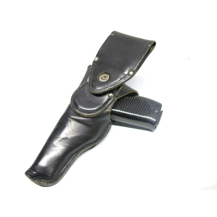 Etui cuir noir  PA Mac 50 Ref 450