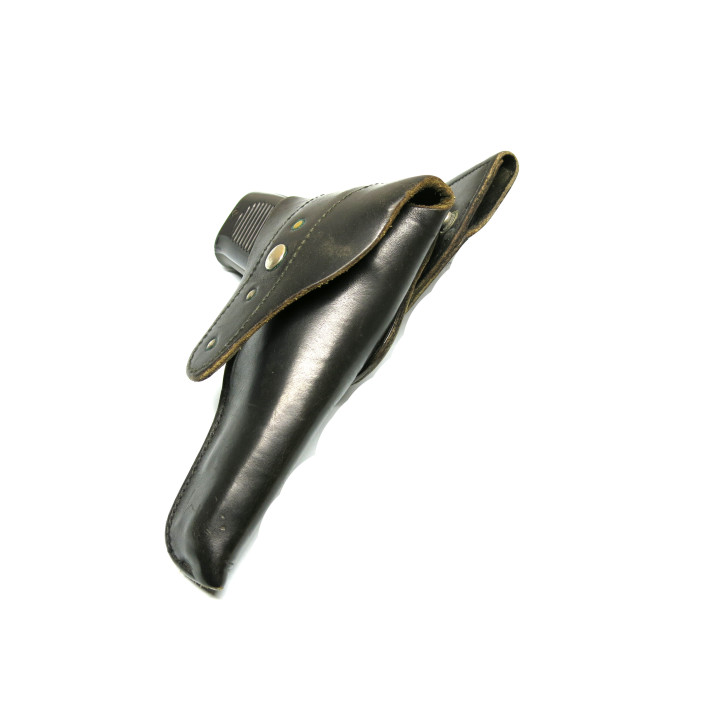 Etui cuir noir  PA Mac 50 Ref 450