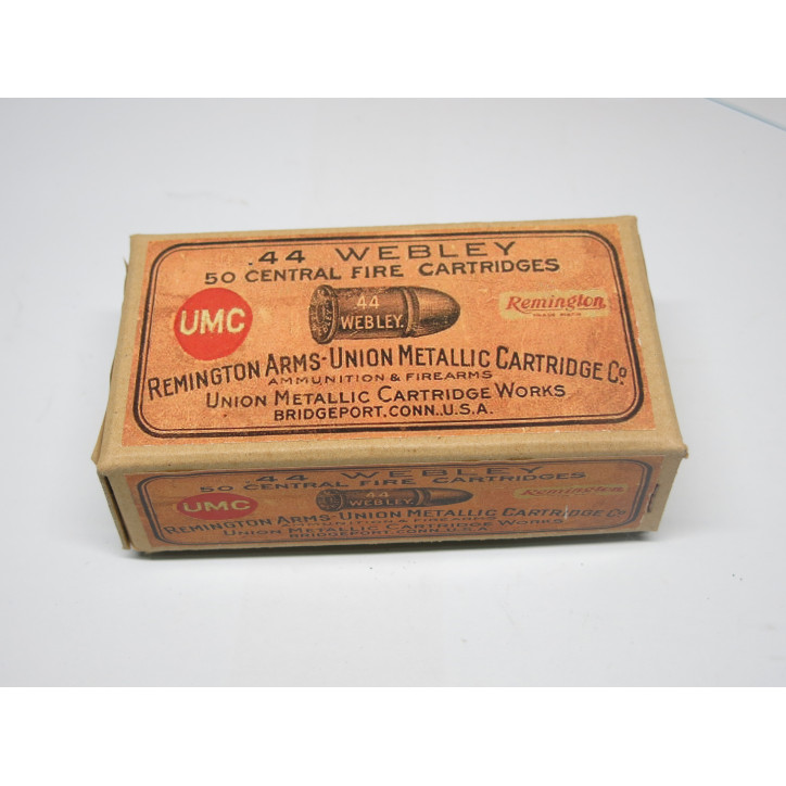 Repro de boite de cartouches ancienne calibre 44 Webley  UMC