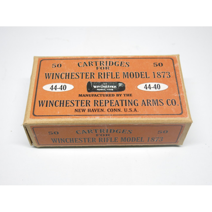 Repro de boite de cartouches ancienne calibre 44 /40 Winchester 1873
