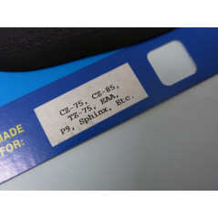 Plaquettes Hogue pistolet CZ 75 -CZ 85 