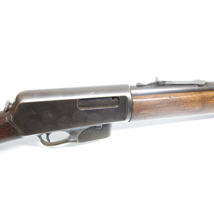Carabine Winchester 1907 semi automatique - Cal. 351 Win avec 25 cartouches Catégorie B