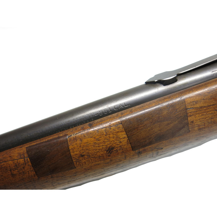 Carabine Winchester 1907 semi automatique - Cal. 351 Win avec 25 cartouches Catégorie B