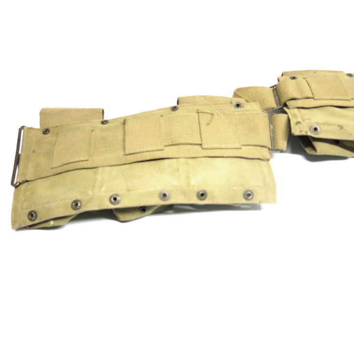 Ceinturon original US porte chargeur FM BAR fabrication DM Shoe 1941
