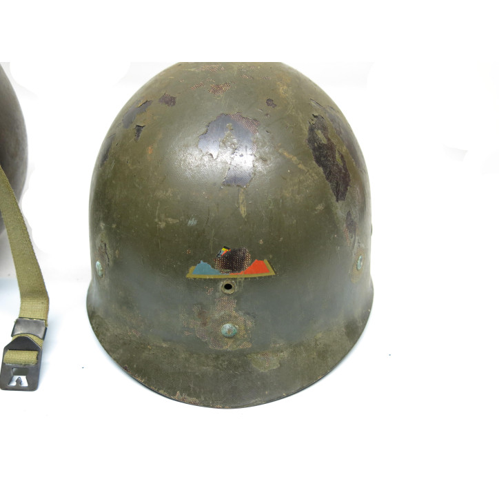 Casque M1 original US Army 39/45 tankiste Ref 845