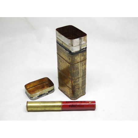 Rare fusée à parachute Ruggieri avec sa boite état neuf 