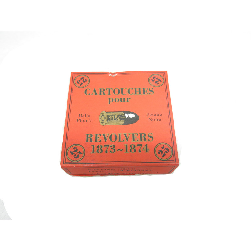 Boite de 25 cartouches revolver 1873 ref 33 Catégorie B