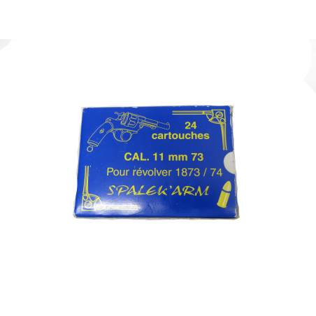Boite de 24 cartouches revolver 1873 Spalek  ref 88 categorie B 