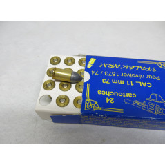 Boite de 24 cartouches revolver 1873 Spalek  ref 88 categorie B 