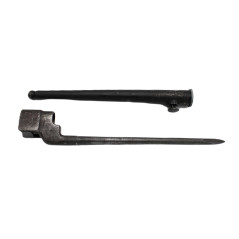 Baïonnette clou Enfield MkII No 4 originale et son fourreau - Savage-Stevens Co. de Chicopee Falls