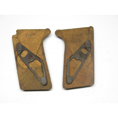 Paire de plaquettes pistolet Le Francais 9 mm ref 815