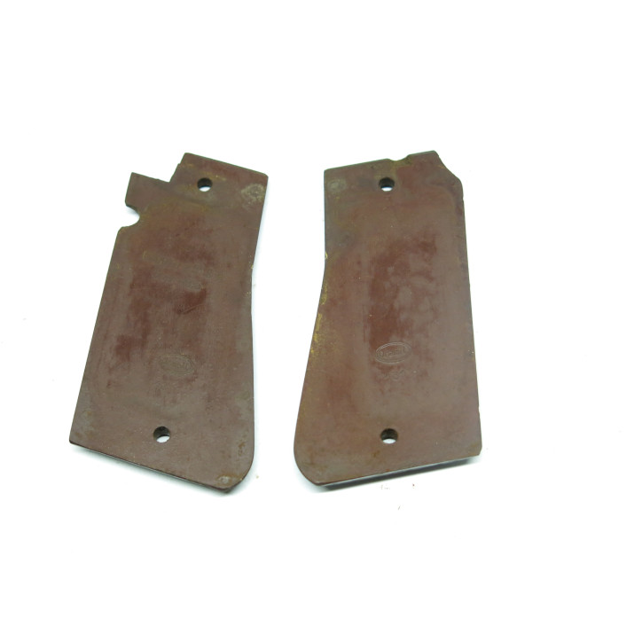 Plaquette de crosse bakelite  pistolet Astra 3000 ref 56