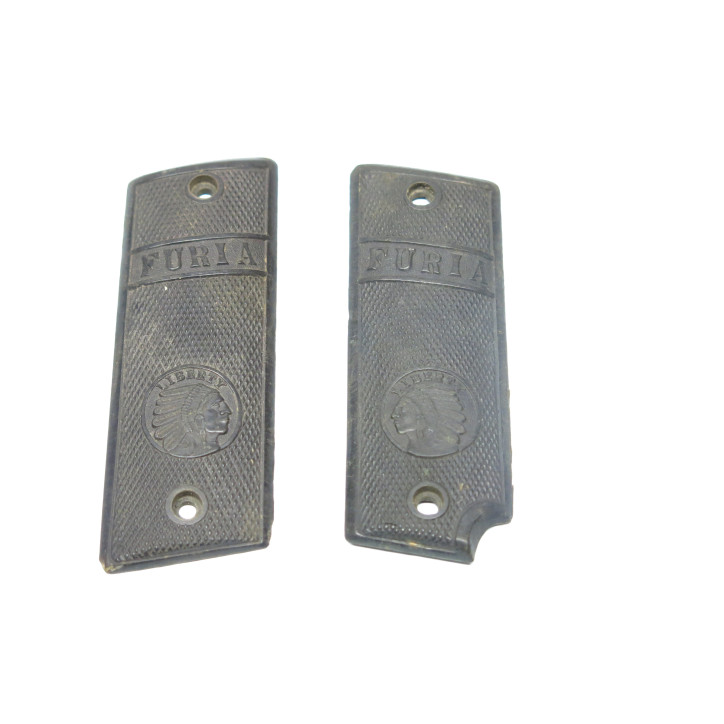 Plaquettes de crosse Pistolet  Furia ref 159