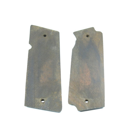 Paire de plaquettes de crosse bois pistolet Star A Ref  71 