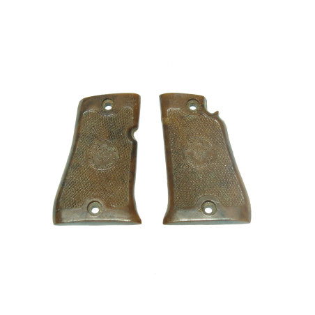 Plaquettes de crosse bakélite pistolet Star CU Starlet ref 77 