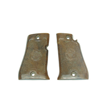 Plaquettes de crosse bakélite pistolet Star CU Starlet ref 77 
