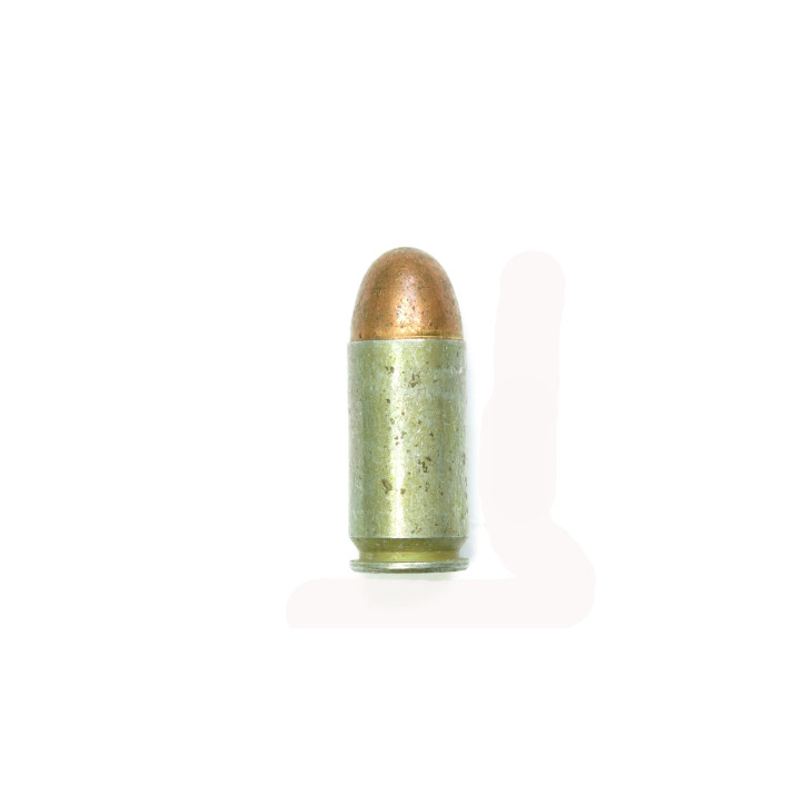 45 ACP EC42 étui acier inerte