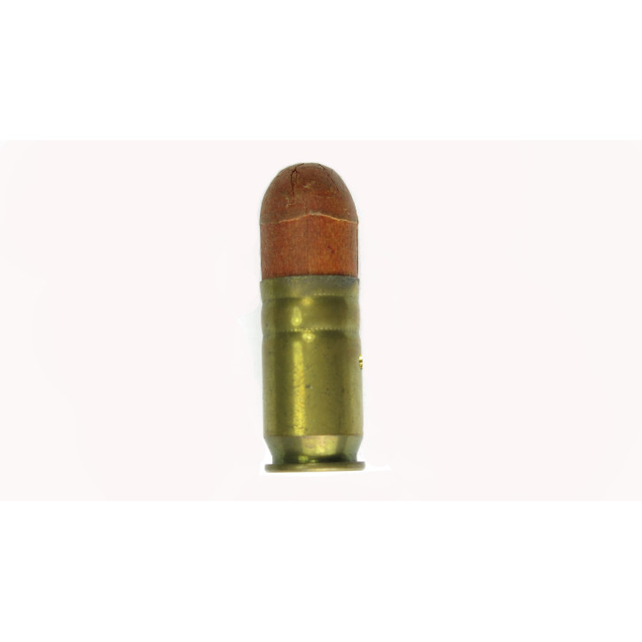 Cartouche  45 ACP grenailles fabrication  PETERS inerte 