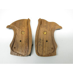 Paire de plaquettes bois COLT King cobra ref 500