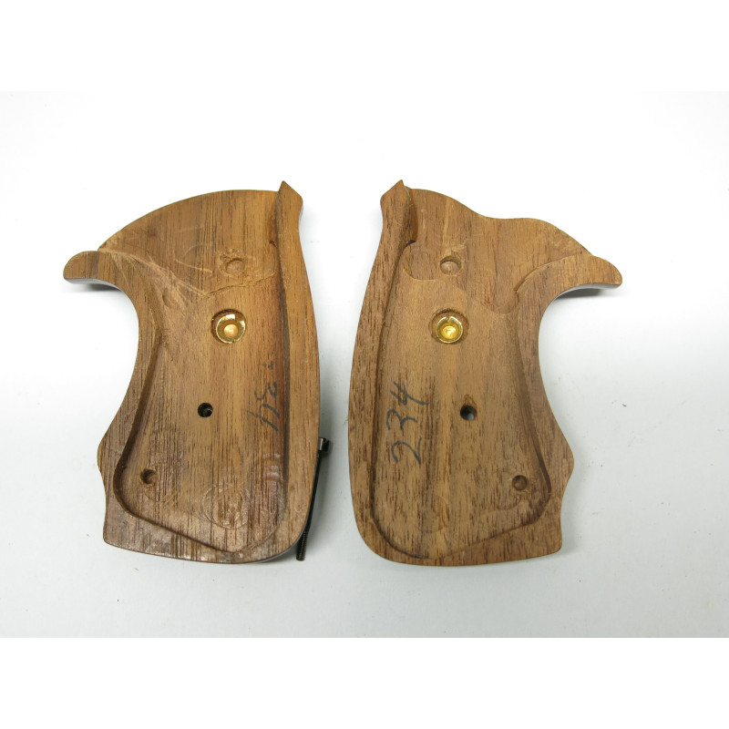 Paire de plaquettes bois COLT King cobra ref 500