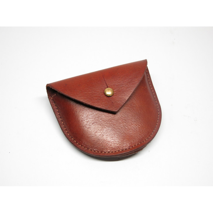 Pouch cuir a munitions  revolver Webley 455 