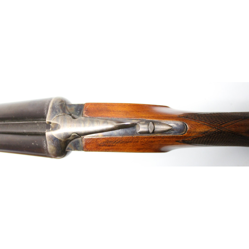 Fusil juxtaposé St Etienne calibre 12demi choke numero 220
