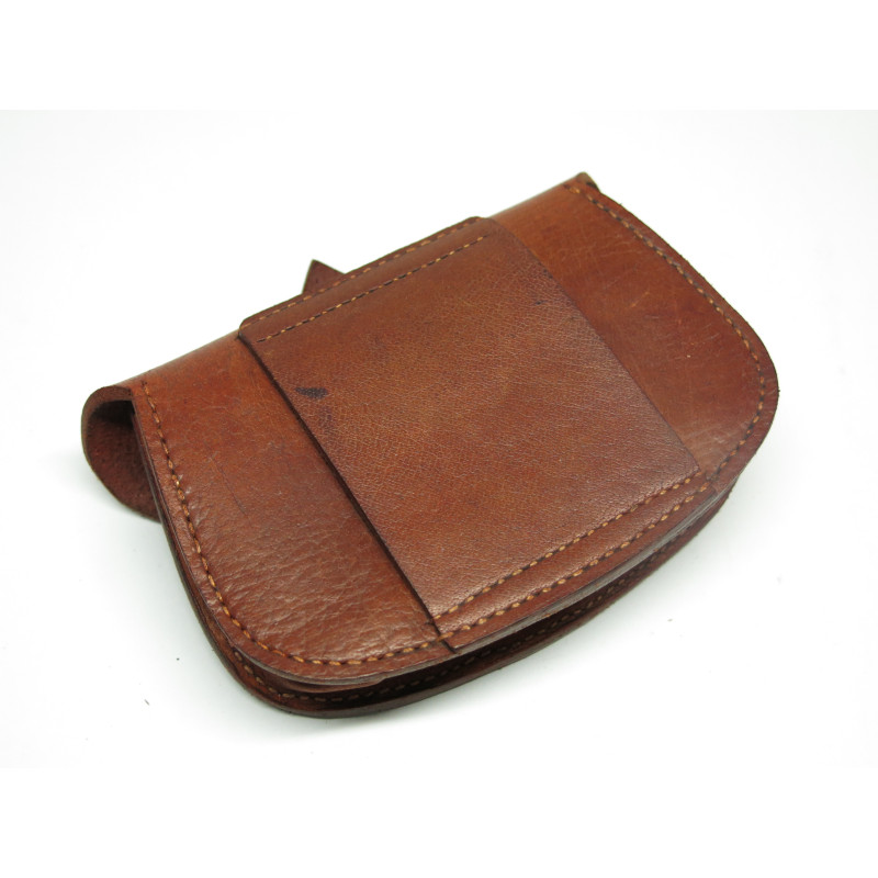 Pouch leather clips rifle Lebel or Berthier 1892 ww1 ww2 ref bab 80