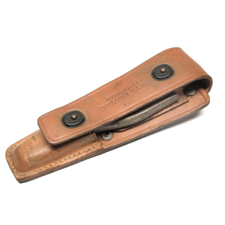 Etui cuir original TL 29 avec couteau et pince signal corps US army ref 99