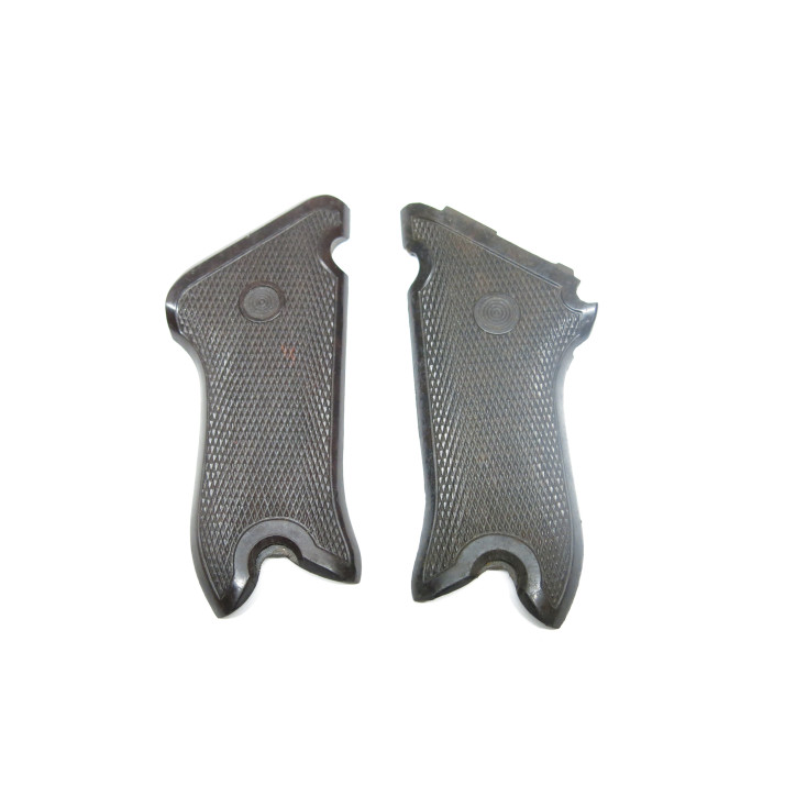 Paire de plaquettes bakelite originale pour P08 Luger  ref  15