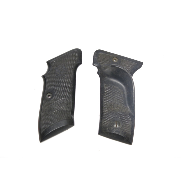Paire de plaquettes pistolet MAB modele F 22 LR ref  236 