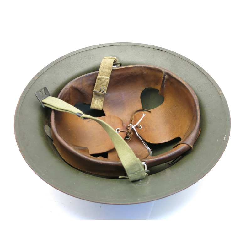 Superbe casque US 1917 A1  ref ca 477 