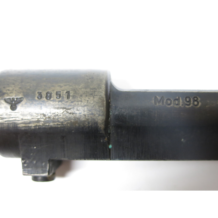 Boitier de culasse fusil Mauser byf 1942 Catégorie C Réf 3851