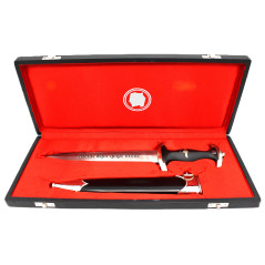 Coffret de présentation et sa dague d'honneur Waff 1933 Boker